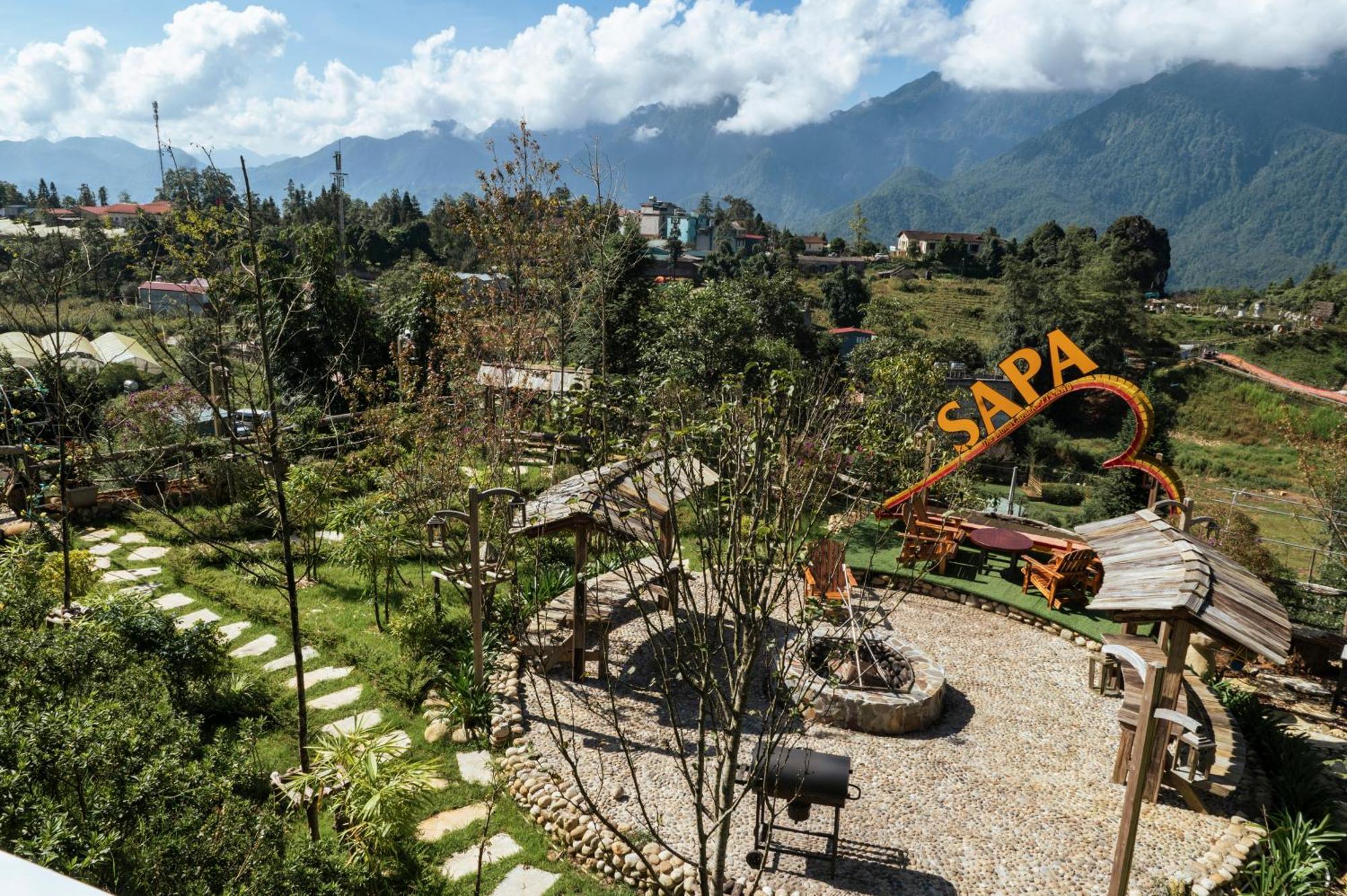 The Mong Garden Homestay Sapa Bagian luar foto